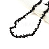 Natural Obsidian Chip Beaded Necklaces for Women FS-WG9F5E2-12-1