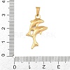 Ion Plating(IP) 304 Stainless Steel Pendants STAS-B141-03B-G-3