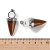Dyed & Heated Natural Agate Pendants G-F777-06P-08-3