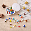DIY Cute Mushroom Stretch Bracelets Making Kits DIY-TA0003-33-5
