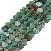 Natural Chrysocolla Beads Strands G-M403-A27-01-1