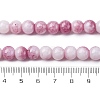 Ombre Effect Dyed Glass Beads Strands GLAA-T031-01O-11-5