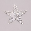Star Glitter Hotfix Rhinestone DIY-WH0301-92B-02-2
