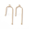 Rack Plating Brass Pendants KK-G433-20G-2