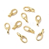 Brass Spring Gate Rings X-KK-J301-04G-2