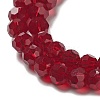 Transparent Glass Beads Strands EGLA-A035-T4mm-D02-4