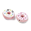 Handmade Porcelain Enamel Beads PORC-K003-09G-2