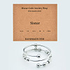 304 Stainless Steel Rotating Cuff Rings FS-WG14209-08-1