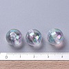 Eco-Friendly Transparent Acrylic Beads PL736-2-4