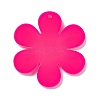 Opaque Acrylic Big Pendants OACR-P012-B05-2