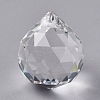 Transparent K9 Glass Pendants GLAA-WH0015-35B-2