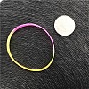 10Pcs 10 Colors Luminous Elastic Silicone Wristbands FS-WG75BF8-01-4