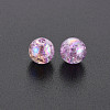 Transparent Crackle Acrylic Beads MACR-S373-66-L01-3