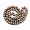 Undyed & Natural Coconut Wood Beads Strands X-WOOD-T024-019-2
