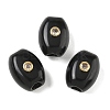 Natural Obsidian European Beads GG-CBA105B-02J-G-1