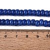 Opaque Glass Beads Strands GLAA-NH0002-B01-C10-4
