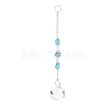 Faceted Crystal Glass Ball Chandelier Suncatchers Prisms AJEW-G025-A07-6