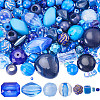 100G 5 Styles Acrylic Beads OACR-SC0001-72C-1
