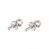 Tarnish Resistant 304 Stainless Steel Peg Bails Pendants STAS-D448-086P-1