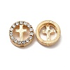 Alloy Crystal Rhinestone Beads PALLOY-F290-39G-1