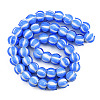 Handmade Lampwork Beads Strands LAMP-N021-44B-2