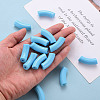 Opaque Acrylic Beads MACR-S372-001B-S012-5