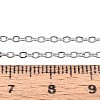 Tarnish Resistant 304 Stainless Steel Cable Chains CHS-R002-0.4mm-3