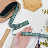 Ethnic Style Polyester Jacquard Ribbon OCOR-WH0078-478A-01-3