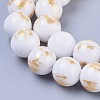 Natural Mashan Jade Beads Strands G-F670-A18-10mm-3