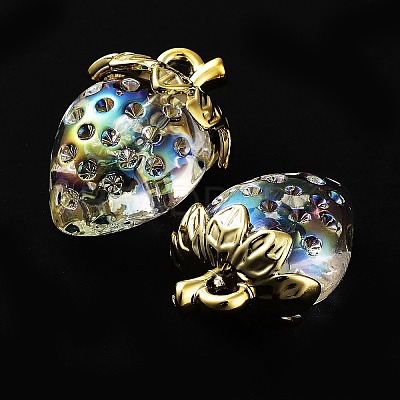 Transparent Acrylic Pendants MACR-K335-04A-01-1