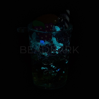Transparent Acrylic Pendants OACR-WH20007-01C-13-1