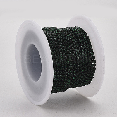 Electrophoresis Iron Rhinestone Strass Chains CHC-Q009-SS6.5-B02-1
