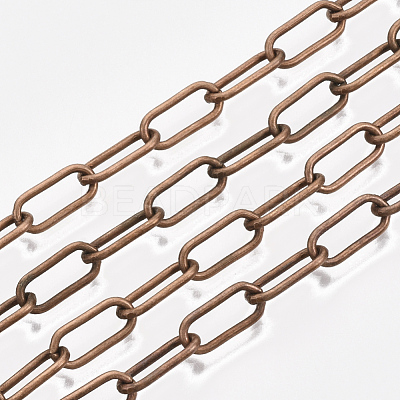 Unwelded Iron Paperclip Chains CH-S125-09A-R-1
