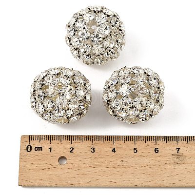 Brass Rhinestone Beads RSB083-S-1
