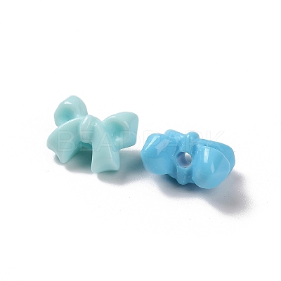 Opaque Acrylic Beads SACR-D009-01E-1
