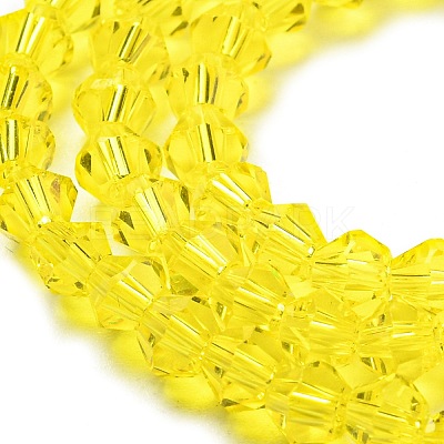 Transparent Glass Beads Strands EGLA-A039-T3mm-D21-1