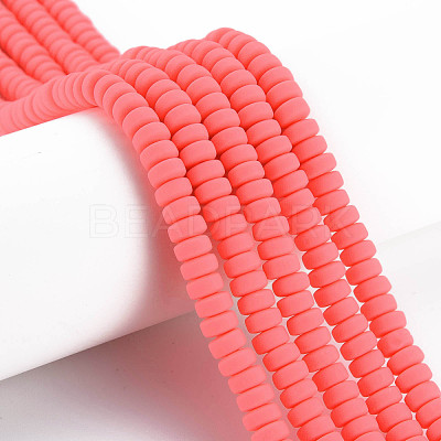 Handmade Polymer Clay Beads Strands CLAY-N008-17-1