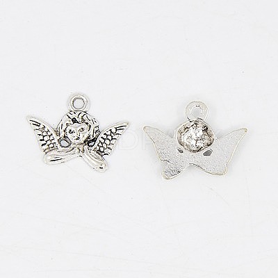 Tibetan Style Pendants TIBEP-EA8756YKG-AS-LF-1