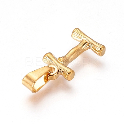 304 Stainless Steel Pendants X-STAS-F235-01G-I-1