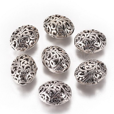 Tibetan Style Filigree Beads TIBEB-A12556-FF-2-1