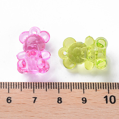 Transparent Acrylic Pendants TACR-S151-001-1