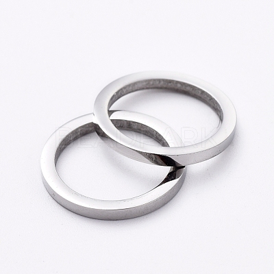 Non-Tarnish 304 Stainless Steel Linking Rings for Jewelry Making STAS-G215-26-P02-1