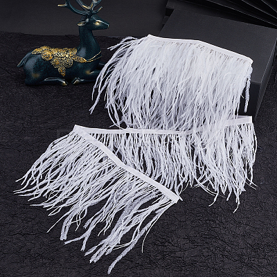 2M Fashion Ostrich Feather Trimming DIY-GF0009-45A-02-1