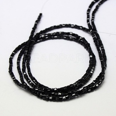 Glass Beads Strands EGLA-J028-3x3mm-02-1