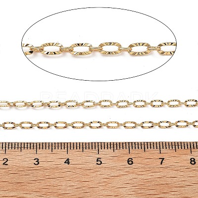 10M Brass Cable Chains CHC-L052-02A-G-1