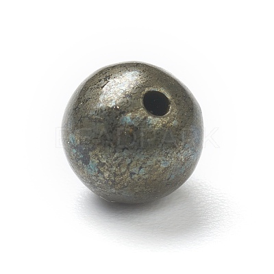 Natural Pyrite Beads G-H267-03B-1