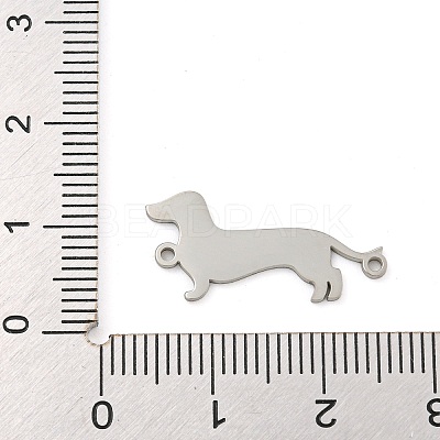 Non-Tarnish 304 Stainless Steel Connector Charms X-STAS-Z076-22P-1