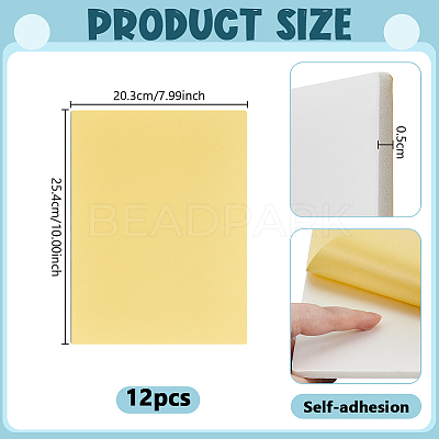 Self-adhesion Polystyrene Foam Board AJEW-WH0481-463D-1