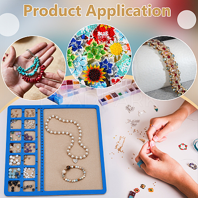 Felt Bead Design Board ODIS-WH0030-171B-1