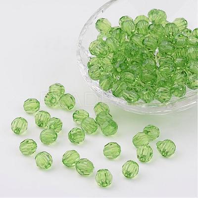 Transparent Acrylic Beads DB8mmC-19-1